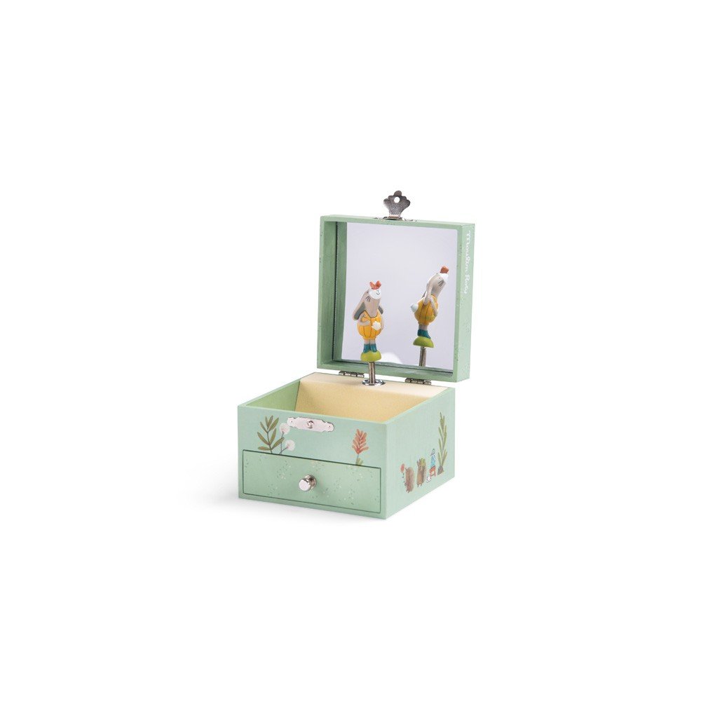 Boîte à musique coffret - Trois Petits Lapins - Moulin Roty