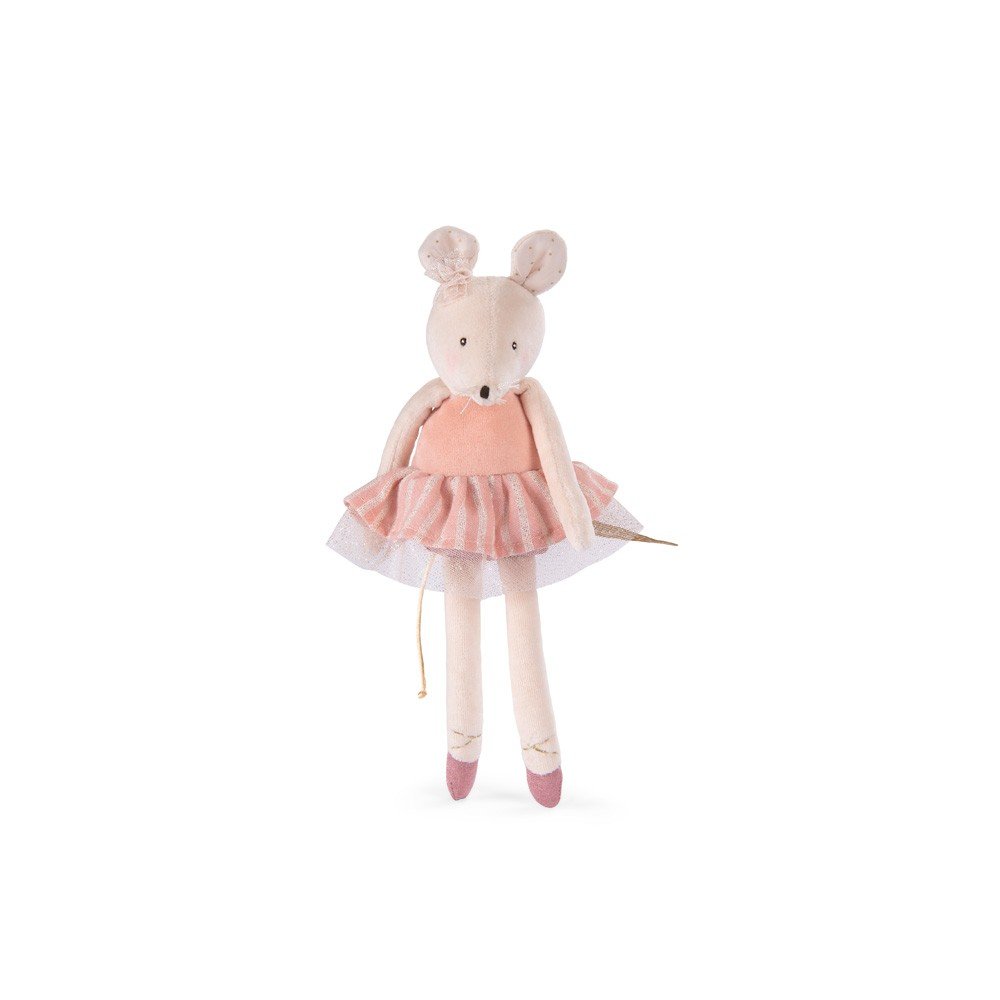 [667028] Petite peluche Souris rose - La petite école de Danse - Moulin Roty