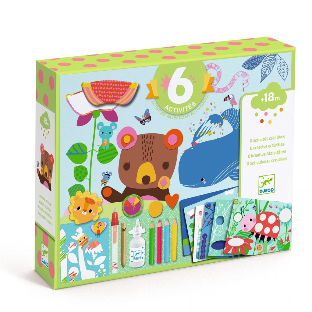 [DJ09295] Coffret multiactivités La souris et ses amis - Djeco