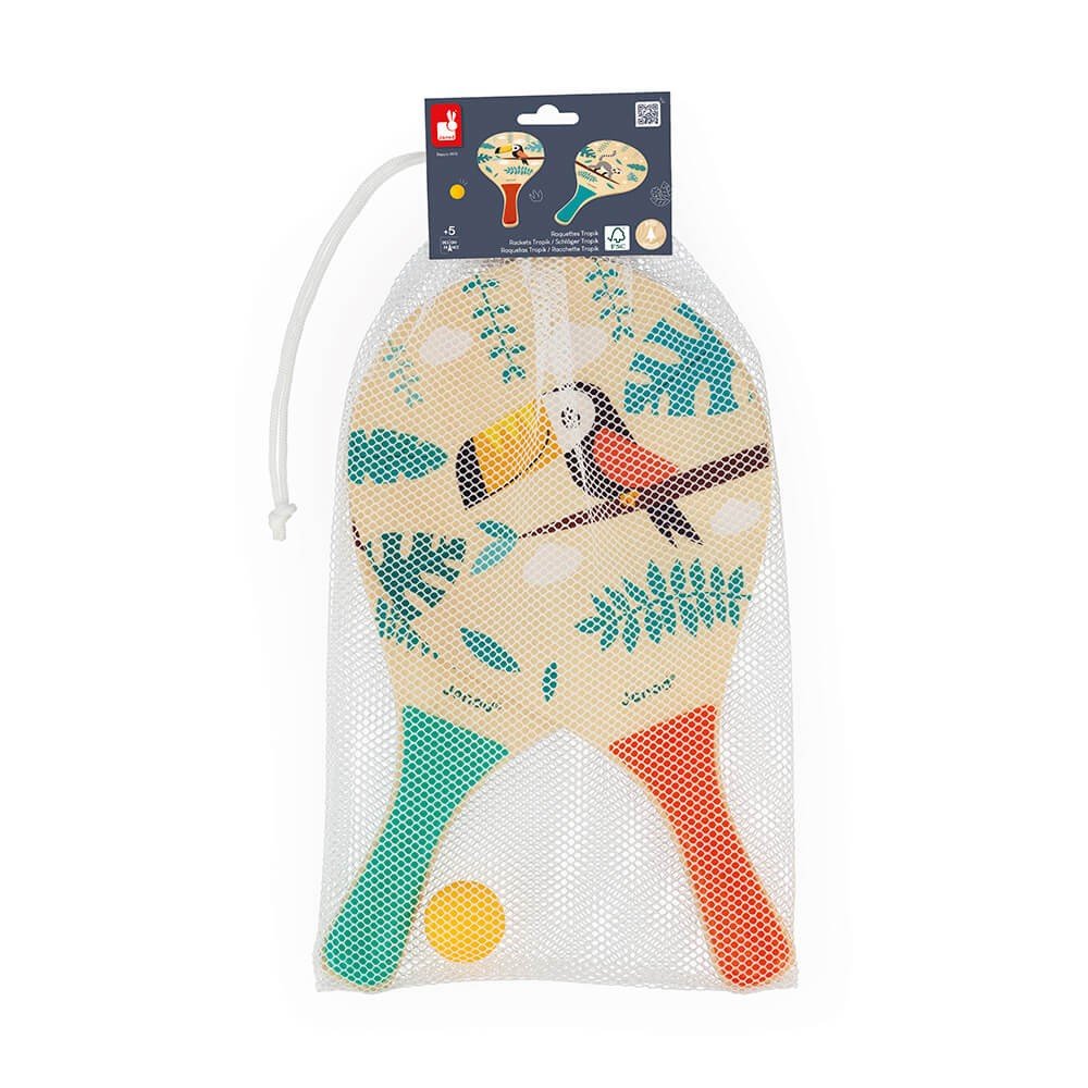 [J03283] Raquettes de plage Tropik - Janod