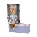 Peluche Articulée Pablo l'Eléphant - Les Minouchkas - Moulin Roty