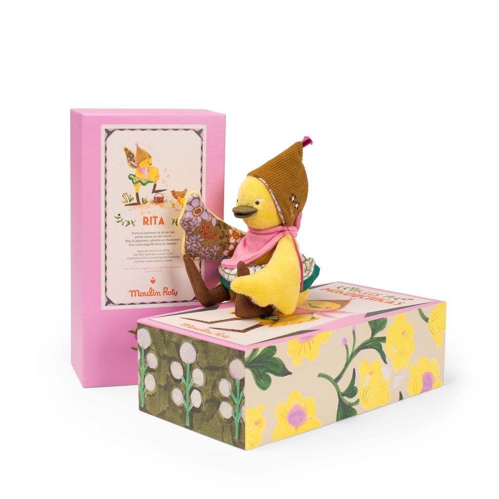 [681030] Peluche Articulée Rita la Cane - Les Minouchkas - Moulin Roty