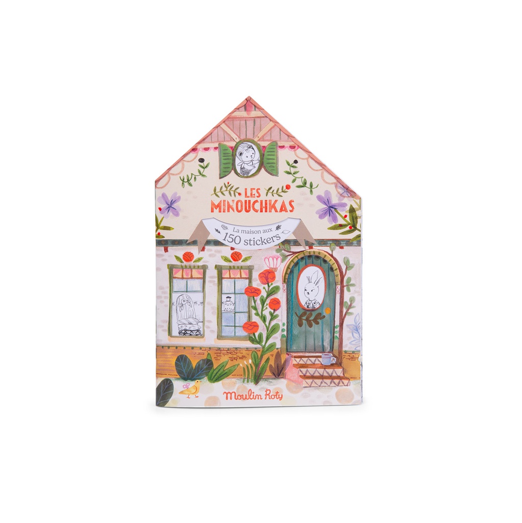 Cahier 150 stickers - Les Minouchkas - Moulin Roty