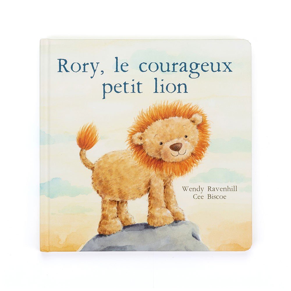 [BK4BLF] Livre Rory, La Petite Lion Courageux - Jellycat