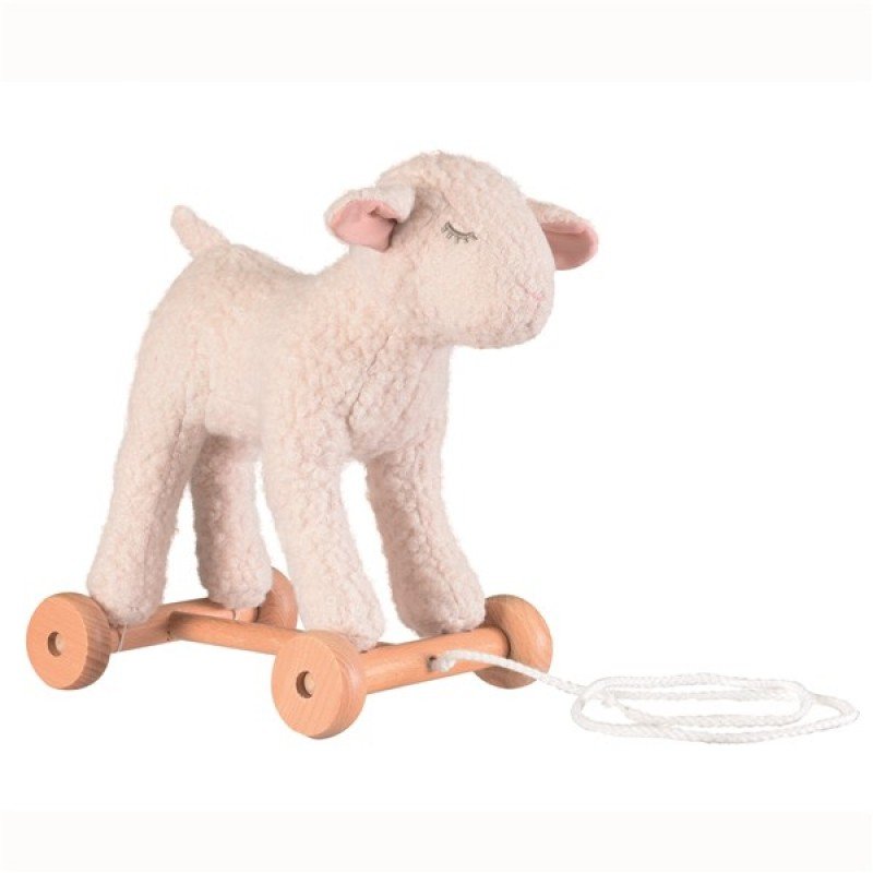 Mary peluche agneau à tirer - Egmont Toys