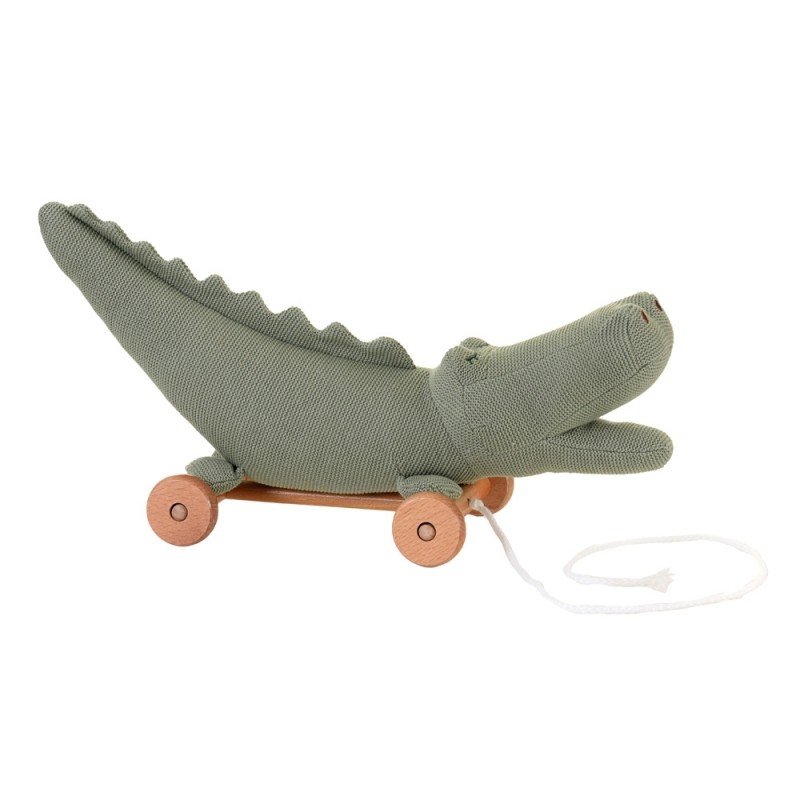 Crocodile peluche à tirer - Egmont Toys
