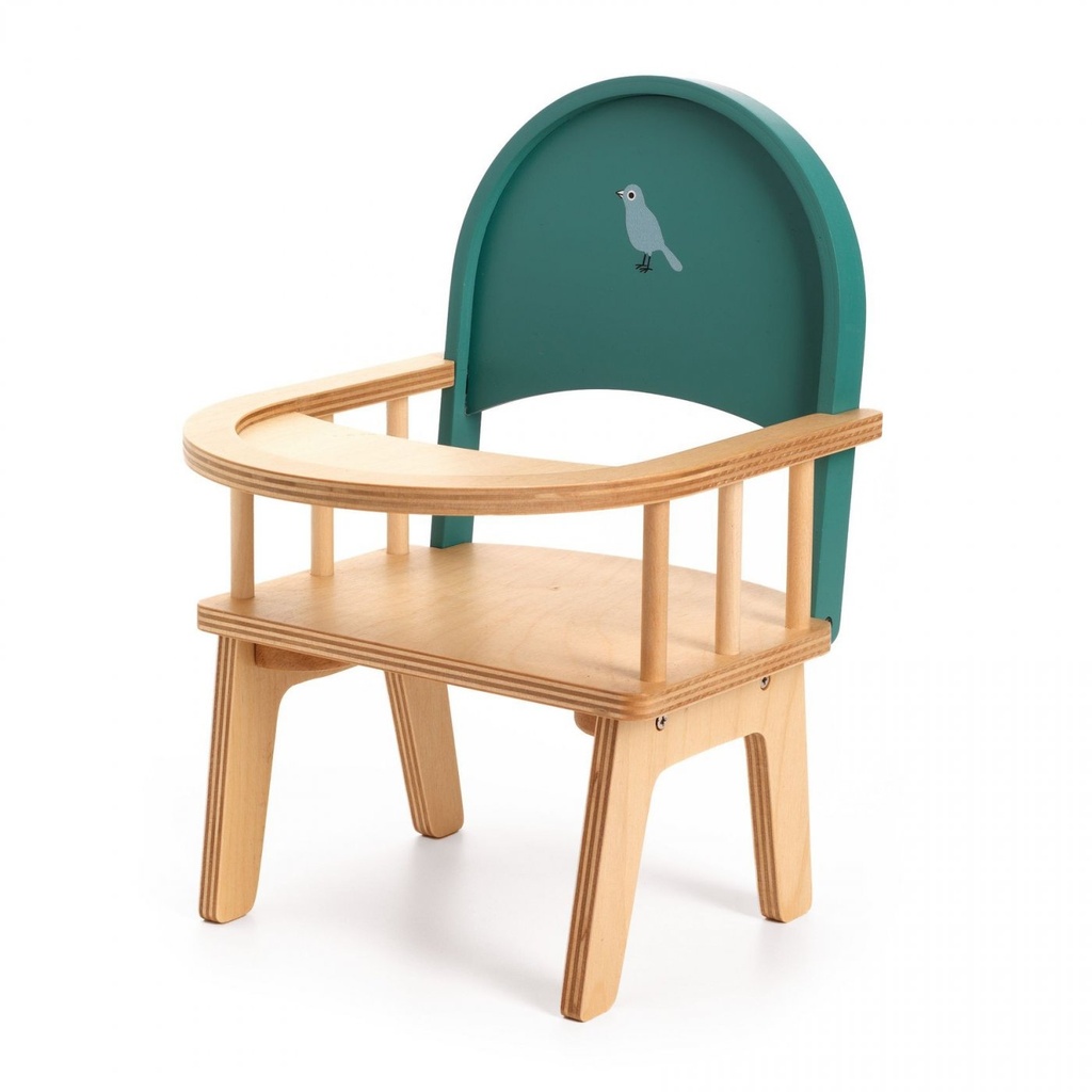 [DJ07856] Chaise à barreaux pour poupon - Djeco