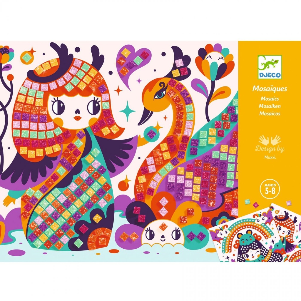 Mosaïques Kokeshis - Djeco
