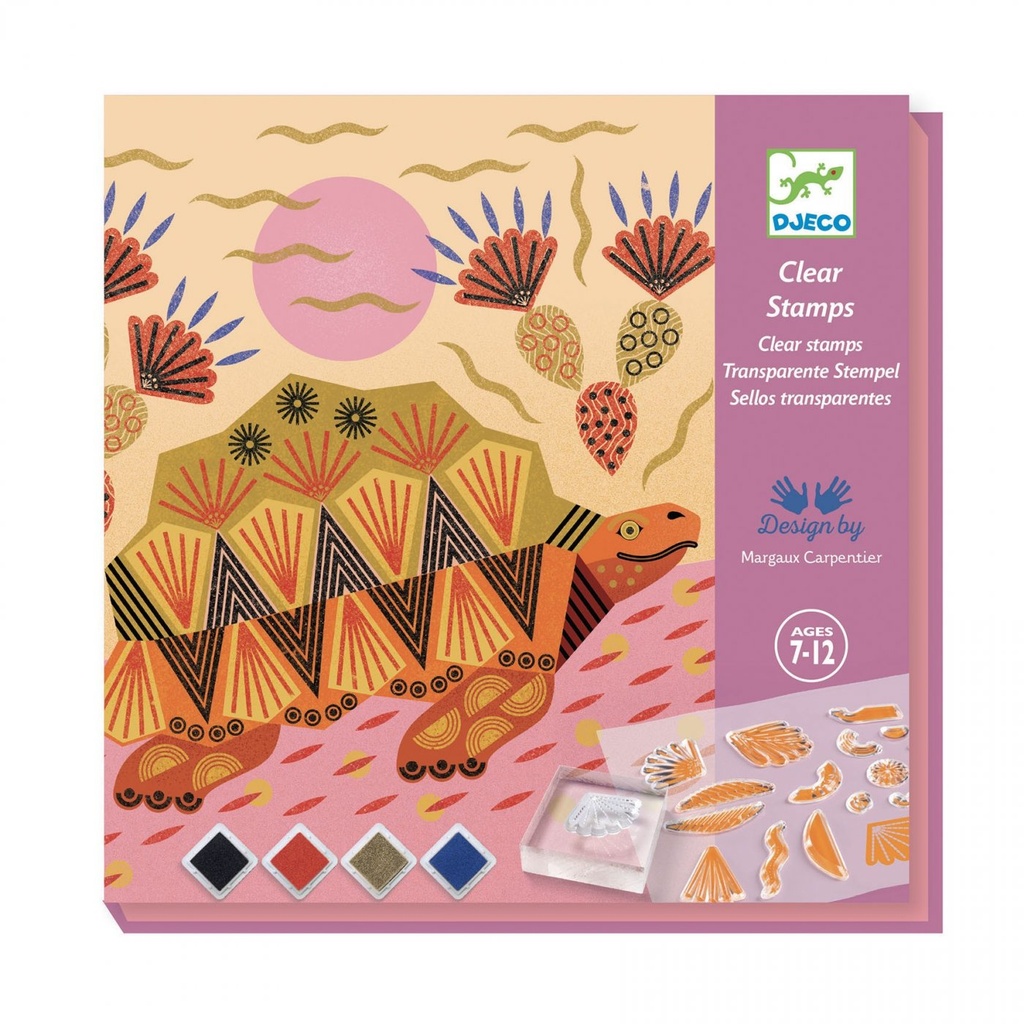 [DJ08966] Coffret de tampons Motifs et Pelages - Djeco
