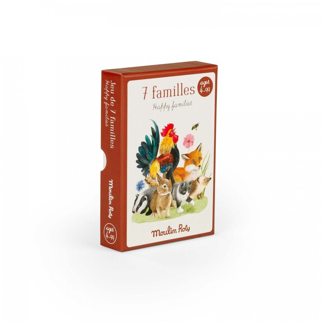 Jeu de 7 familles - Le Jardin du Moulin - Moulin Roty
