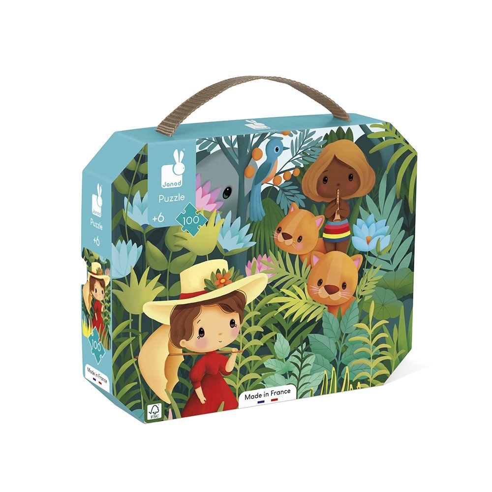 [J02550] Puzzle Inspiré de Rousseau 100 pièces - Janod