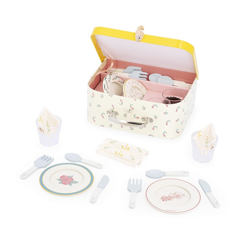 [J06637] Dinette en valisette Mamie Soleil - Janod