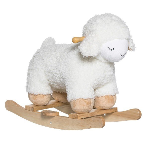 [56605629] Laasrith Jouet à Bascule, Mouton Blanc - Bloomingville Mini