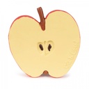 Anneau de dentition pomme en caoutchouc naturel - Oli & Carol