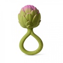 Hochet artichaud en caoutchouc naturel - Oli & Carol