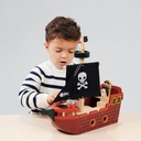 Bateau de pirates en bois - Mentari