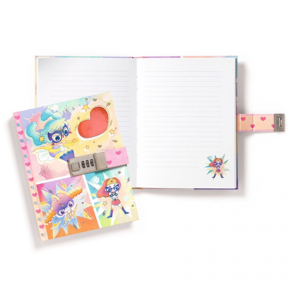 Carnet secret code Lam - Djeco