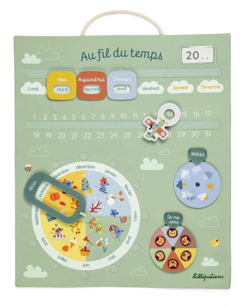 [83661] Calendrier au fil du temps - Lilliputiens