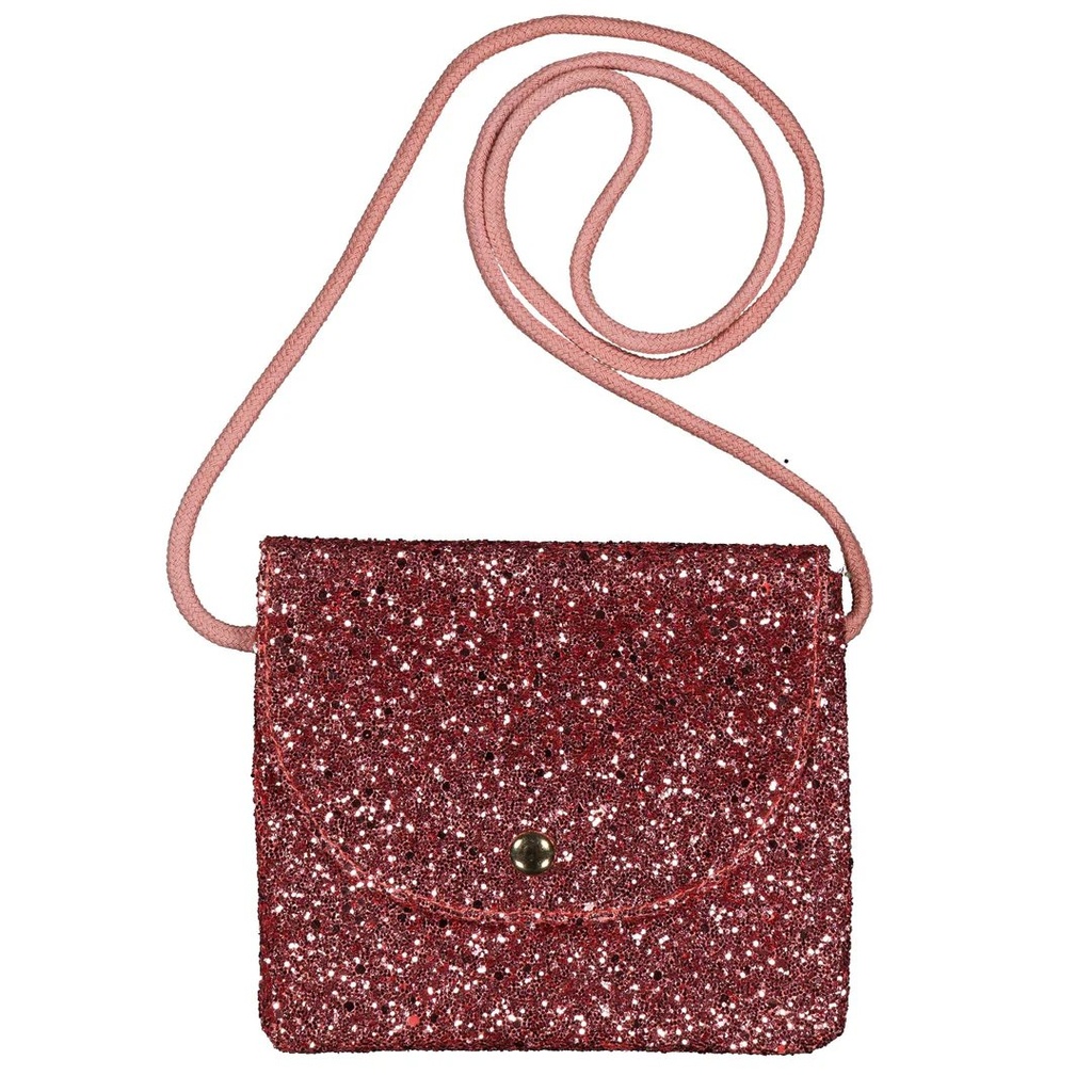 Sac à main Glitter framboise - Luciole et Petit Pois