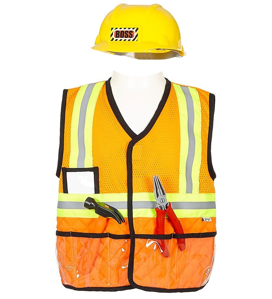 Déguisement ouvrier du bâtiment 4-7 ans - Souza