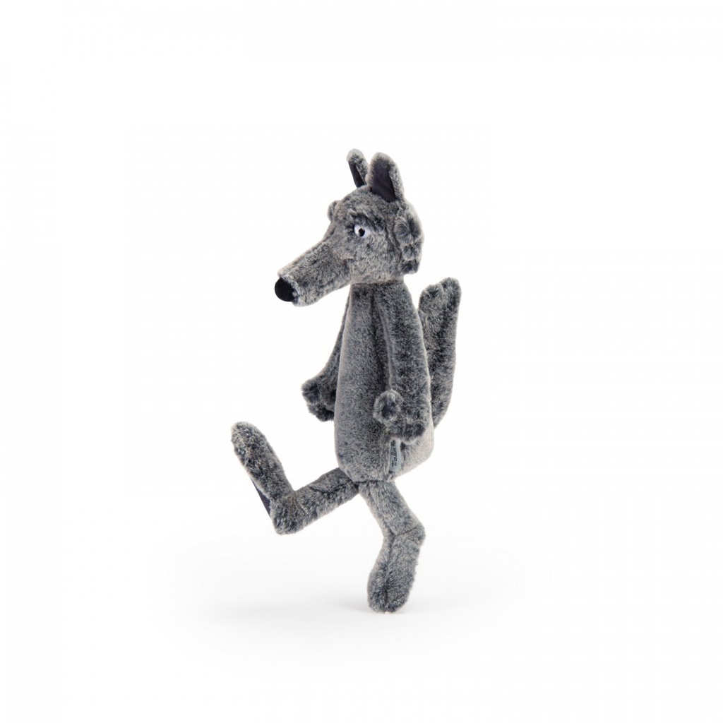[894014] Peluche Loup - L'école des Loisirs & Moulin Roty