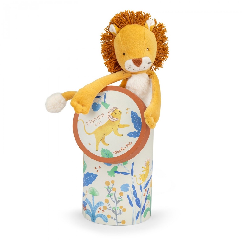 [688022] Poupée lion Mamba La Forêt Mawa - Moulin Roty