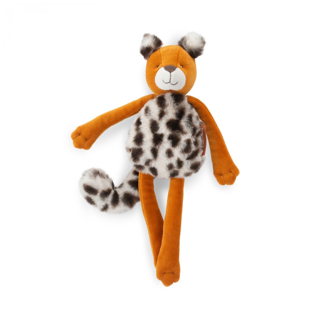 Doudou hochet léopard Taïgo La Forêt Mawa - Moulin Roty