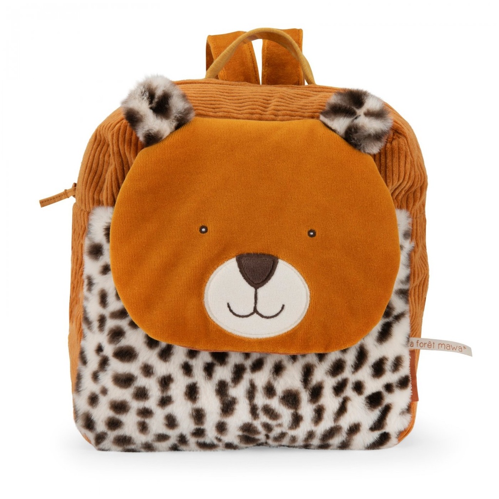 [688071] Sac à dos léopard Taïgo La Forêt Mawa - Moulin Roty
