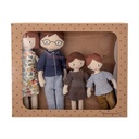 Famille Webster poupées chiffon - Bloomingville Mini