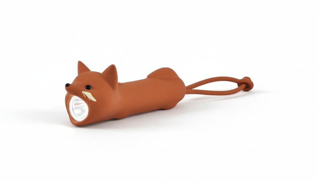 [LLFLAFOX] Lampe torche en silicone Renard - Little L