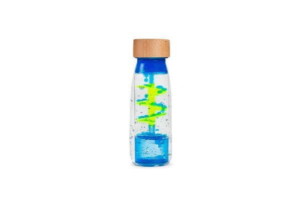 [PBSPIBLUE] Bouteille sensorielle Spirale bleu - Petit Boum