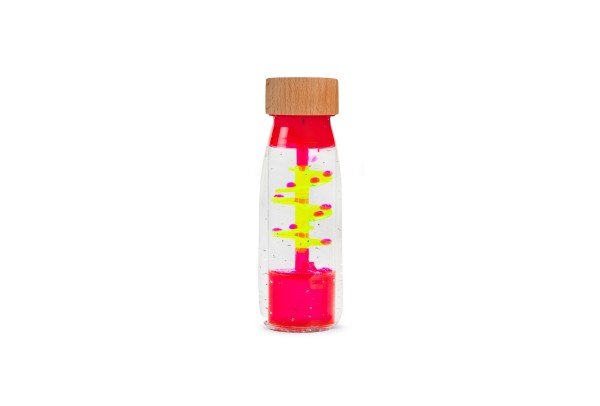 Bouteille sensorielle Spirale Rose - Petit Boum