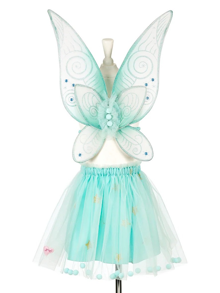 [100567] Jupe et ailes Angelina, vert menthe, 3-5 ans - Souza