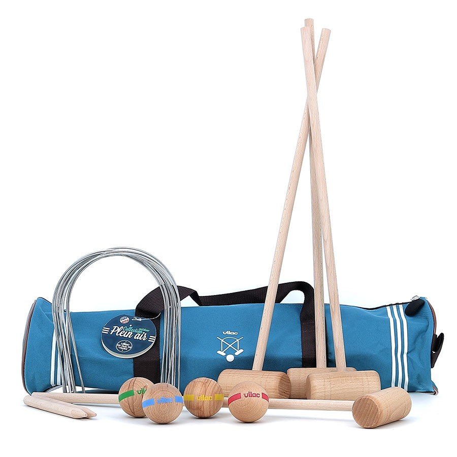[4084B] Croquet junior 4 joueurs - Vilac