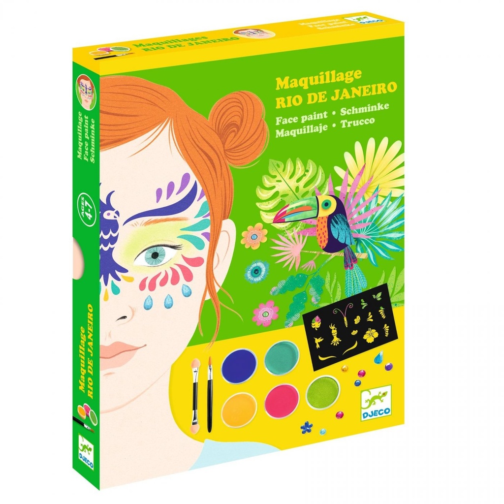 Set de maquillage pour déguisement Rio de Janeiro - Djeco