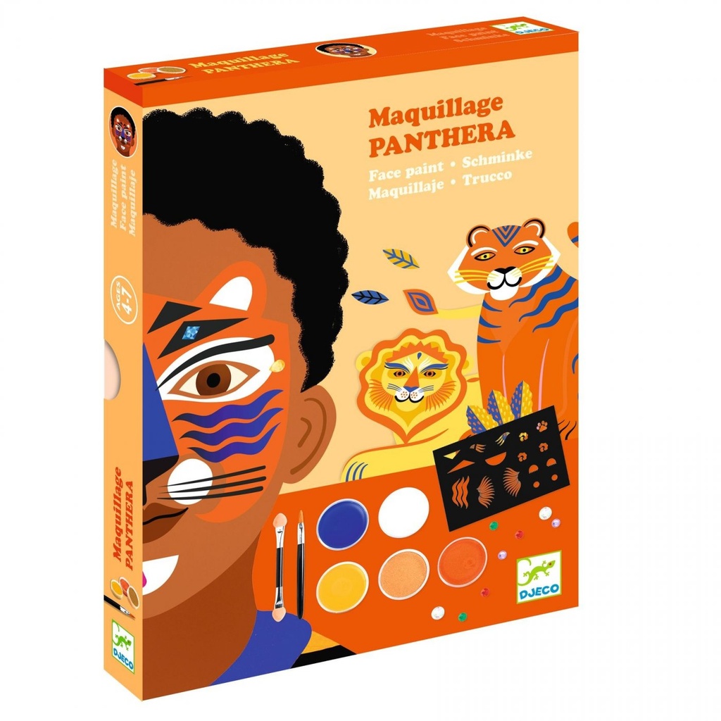 [DJ09247] Set de maquillage pour déguisement Panthera - Djeco
