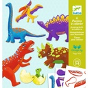 Pantins à colorier Dinosaures - Djeco