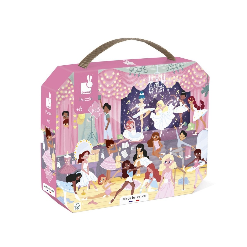 [J02393] Puzzle les danseuses 100 pcs - Janod