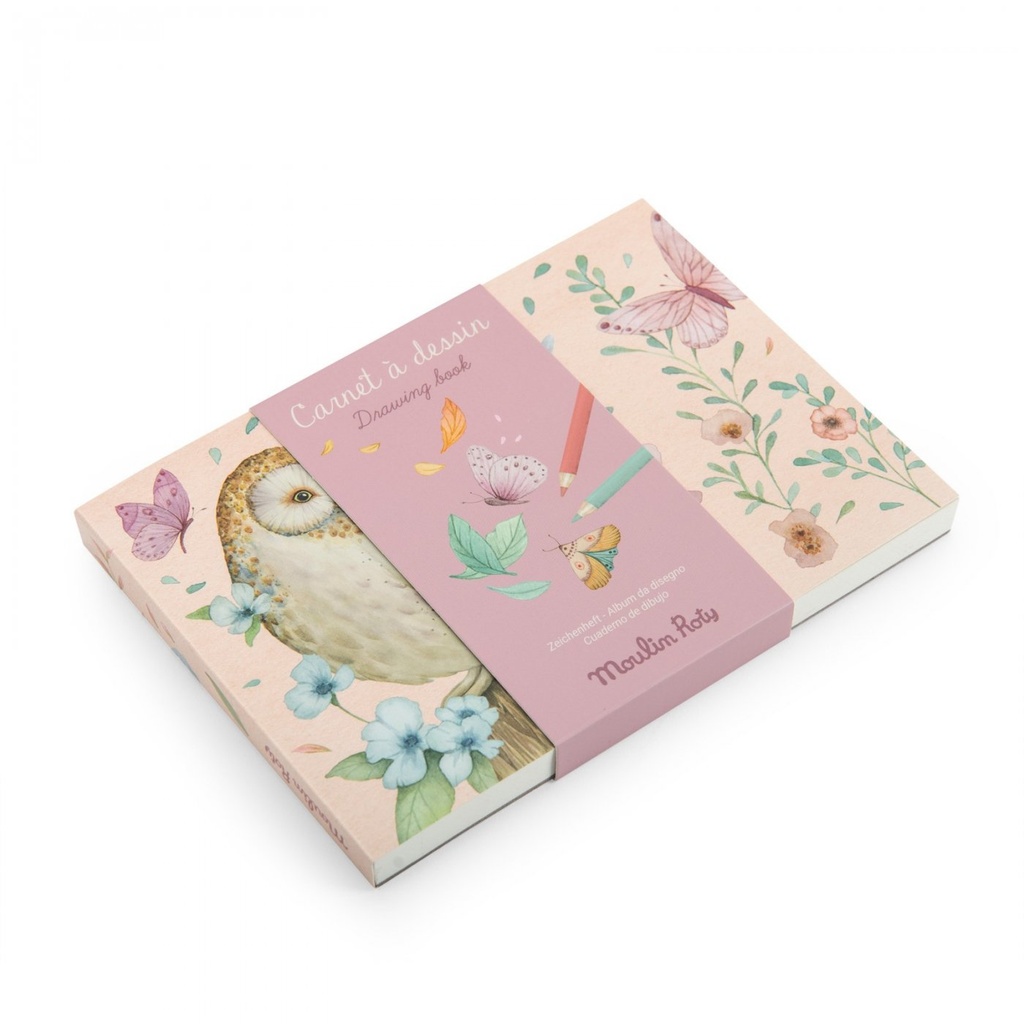 [710625] Carnet de dessin Les Rosalies - Moulin Roty