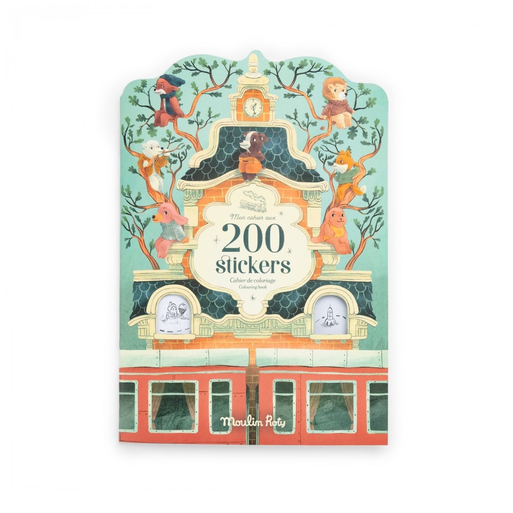 [690185] Cahier de stickers La bande à Jojo - Moulin Roty