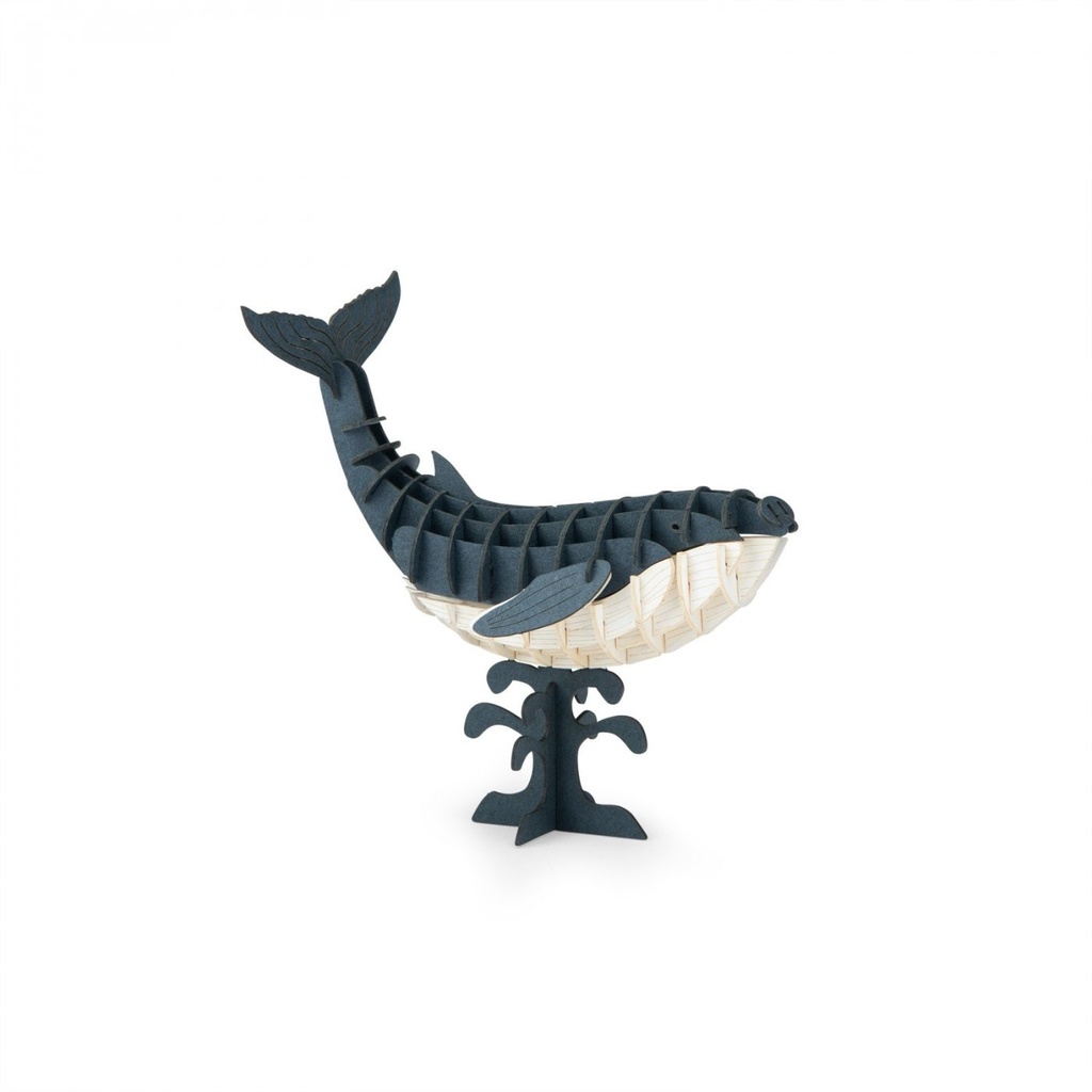 Puzzle 3D Baleine Tout autour du monde - Moulin Roty