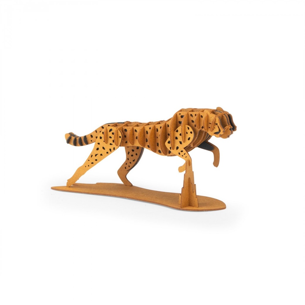 [719197] Puzzle 3D Guépard Tout autour du monde - Moulin Roty