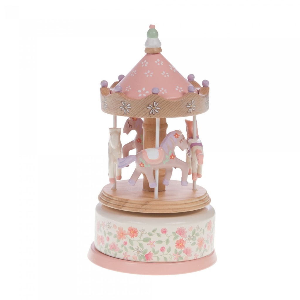 [169506] Carrousel en bois ballerine - Amadeus Les Petits
