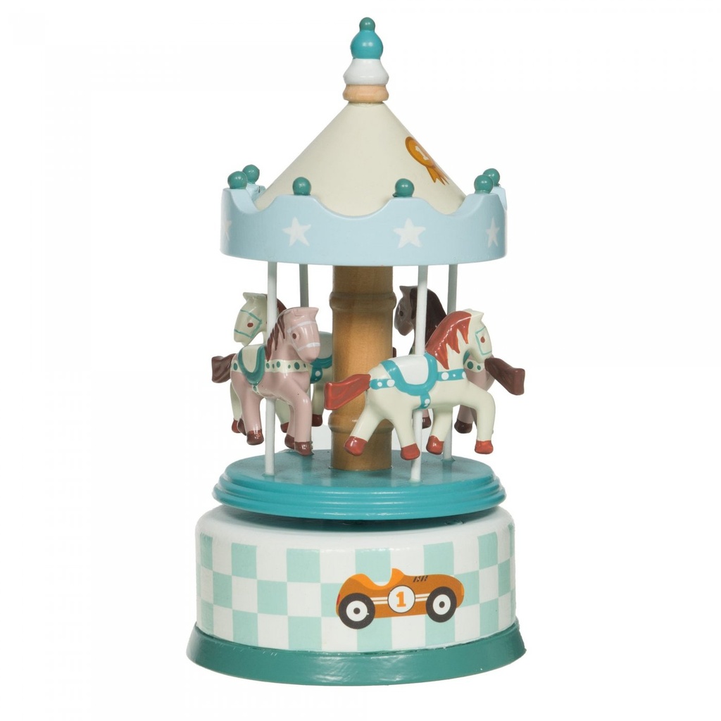 Carrousel en bois Rally voiture - Amadeus Les Petits