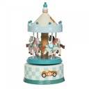 Carrousel en bois Rally voiture - Amadeus Les Petits