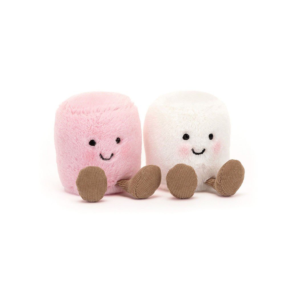 Peluche Amuseables Pink and White Marshmallows - Jellycat