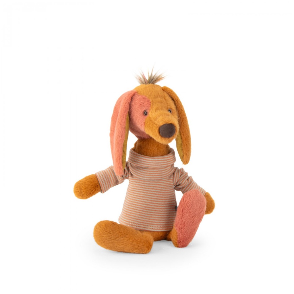 [690003] Peluche teckel Owen La bande à Jojo - Moulin Roty