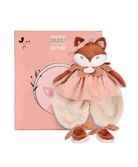 [DC4688] Doudou plat renard Mina - Doudou et Compagnie