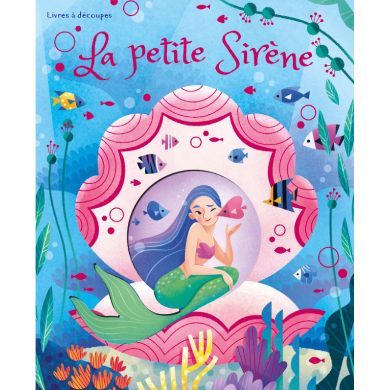 [355712] Livre à découpes La Petite Sirène - Sassi junior