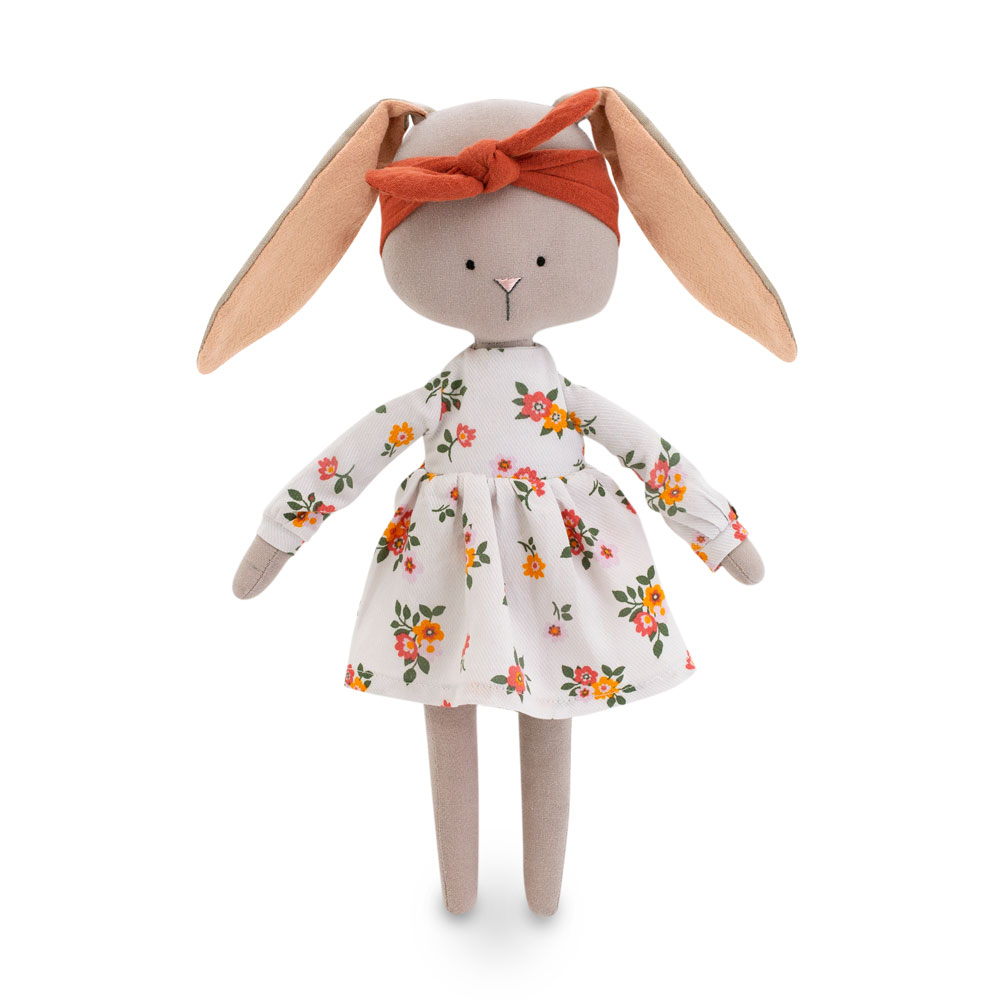 [CM02-02] Poupée en chiffon Lapin Lucy - Orange Toys